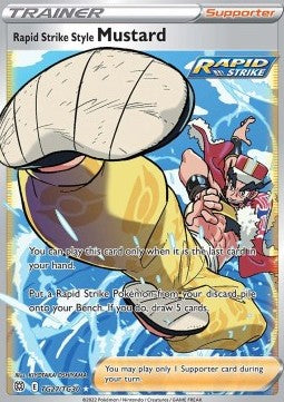 Rapid Strike Style Mustard – Pokémon Brilliant Stars TG27 Trainer Gallery