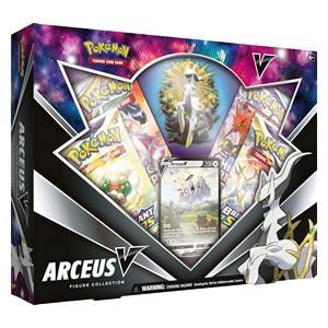 Arceus V Figure Collection med 1x Cosmic Eclipse Booster Pakke