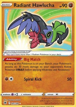 Radiant Hawlucha 081 Astral Radiance