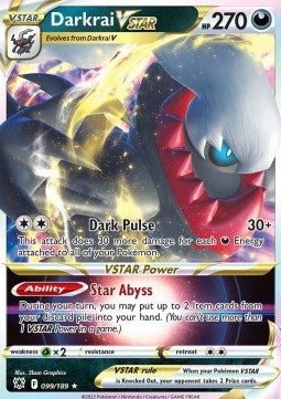 Darkrai VSTAR – Astral Radiance 099/189