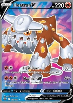 Heatran V 165 Astral Radiance - Ultra Rare
