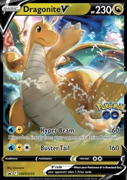 Dragonite V 235 SWSH Black Star Promos - Sealed