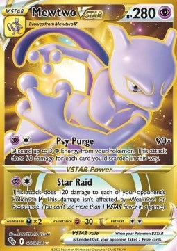 Mewtwo VSTAR 086 Pokémon GO