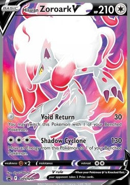 Hisuian Zoroark V 297 SWSH Black Star Promos - Promo