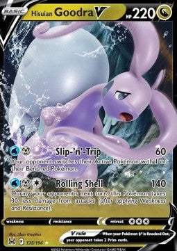 Hisuian Goodra V 135 Lost Origin - Ultra Rare