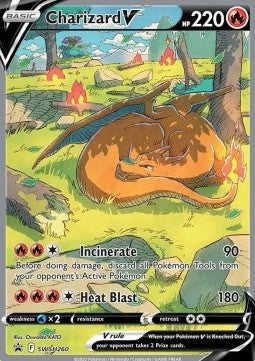 Charizard V – Sword & Shield Promo 260 - Tjek billeder