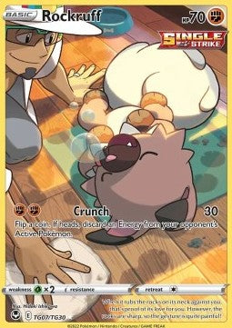 Rockruff TG07 Silver Tempest