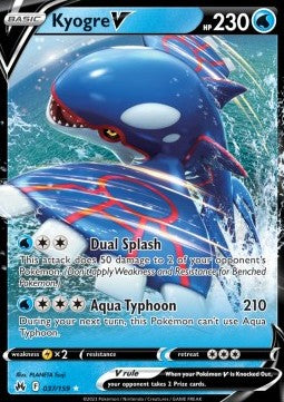 Kyogre V – (Crown Zenith 037)