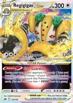 Regigigas VSTAR – CRZ 114