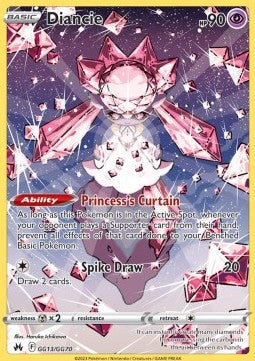 Diancie – (Crown Zenith GG13)
