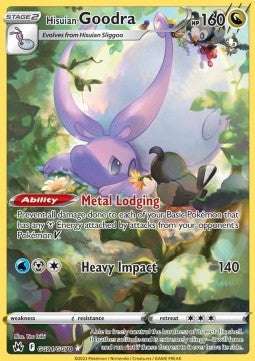 Hisuian Goodra GG21 Crown Zenith