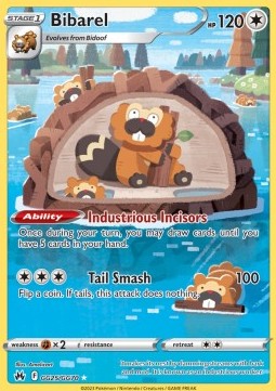 Bibarel – (Crown Zenith GG25)