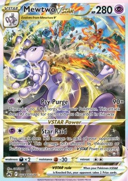 Mewtwo VSTAR - GG44/GG70 - Crown Zenith Galarian Gallery - Tjek Billeder