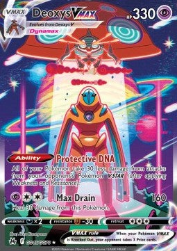 Deoxys VMAX CRZ GG45 Crown Zenith