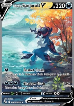 Hisuian Samurott V – (Crown Zenith GG51)
