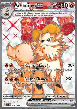 Arcanine ex – SVI 224