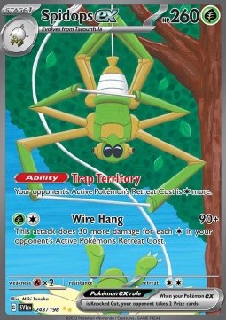 Spidops ex – (Scarlet and Violet SVI 243)