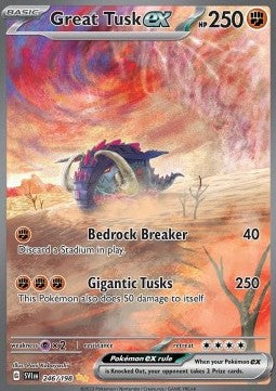 Great Tusk ex – (Scarlet & Violet 246)
