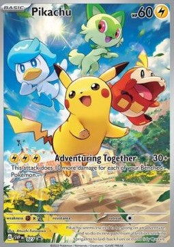 Pikachu SVP 027 SV Black Star Promos - Sealed