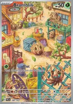Bramblin 198 Paldea Evolved - Illustration Rare