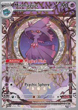 Mismagius 212 Paldea Evolved - Excellent (Se billeder af det konkrete kort)