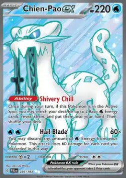 Chien-Pao ex PAL 236 Paldea Evolved - Ultra Rare