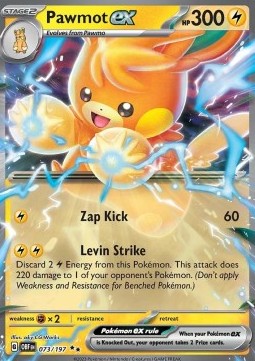 Pawmot ex – (Obsidian Flames 073) Sealed