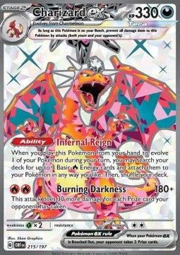 Charizard ex 215 Obsidian Flames - Special Illustration Rare
