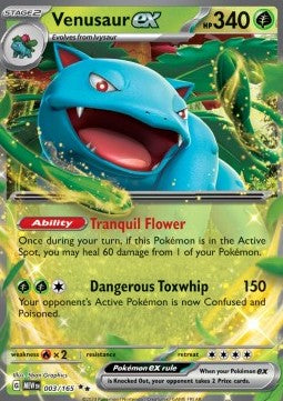 Venusaur ex – MEW 003