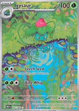 Ivysaur 167 151 - Near Mint (Se billeder af det konkrete kort)