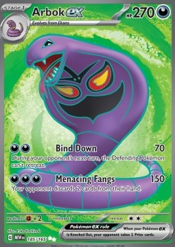 Arbok ex – (151 185/165)