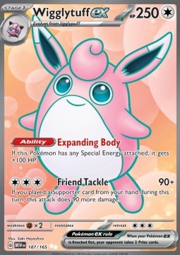 Wigglytuff ex – (151 187/165)