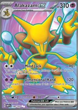 Alakazam ex — 151 (MEW) 188 | Excellent