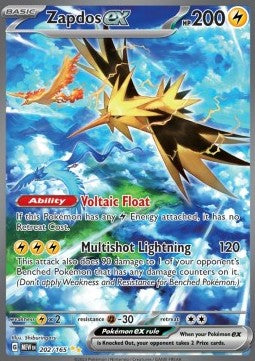 Zapdos ex – 151 202 - Tjek billeder