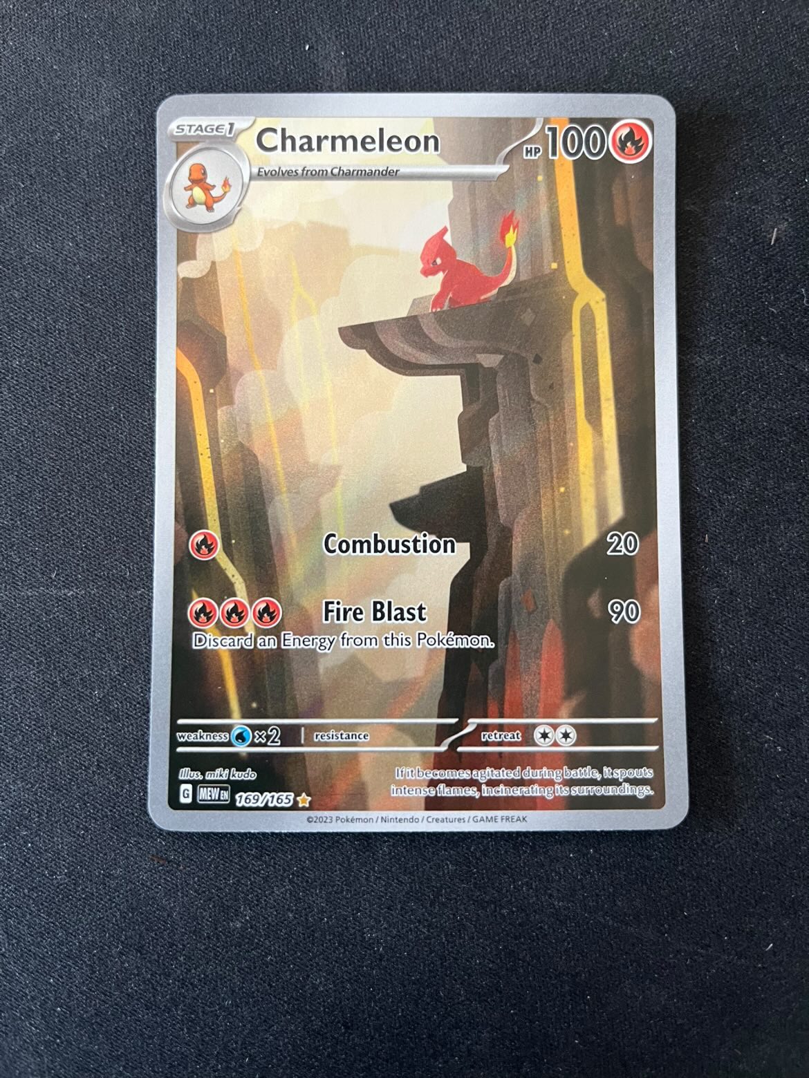 Charmeleon (MEW 169) 151 - Excellent - Tjek Billeder