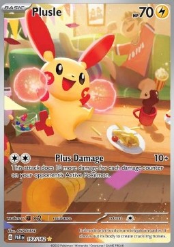 Plusle 193 Paradox Rift - Illustration Rare