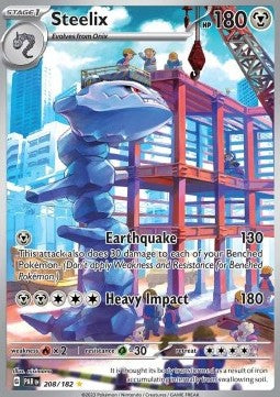 Steelix 208 Paradox Rift - Illustration Rare