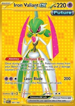 Iron Valiant ex – (Paradox Rift 261/182)