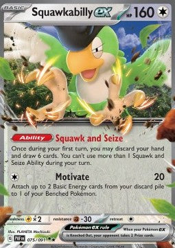Squawkabilly ex PAF 075 Paldean Fates
