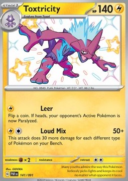 Toxtricity – (Paldean Fates 141/091)