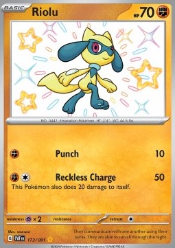 Riolu – (Paldean Fates 173/091)