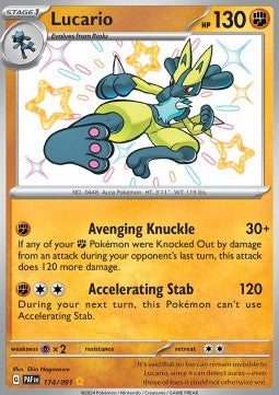 Lucario Paldean Fates 174