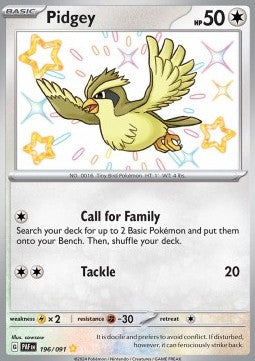 Pidgey – PAF 196