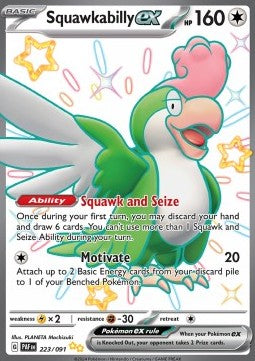 Squawkabilly ex – (Paldean Fates 223/091)