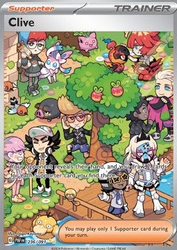 Clive 236 Paldean Fates - Special Illustration Rare