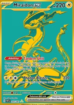 Miraidon ex (Paldean Fates 243)