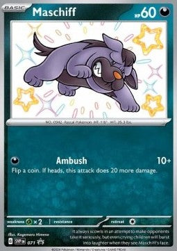 Maschiff 071 SV Black Star Promos - Promo