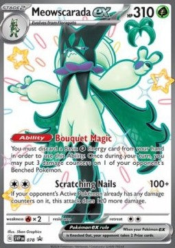 Meowscarada ex 078 SV Black Star Promos - Promo