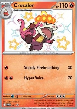 Crocalor 080 SV Black Star Promos - Promo