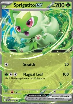 Sprigatito ex SVP 087 SV Black Star Promos - Promo